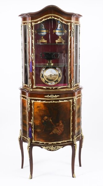 Antique French Vernis Martin Vitrine Display Cabinet C1880 19th C | Ref. no. 07876 x | Regent Antiques
